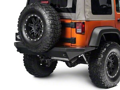 Teraflex Outback Rear Bumper without OEM Fog Light Mount (07-18 Jeep Wrangler JK)
