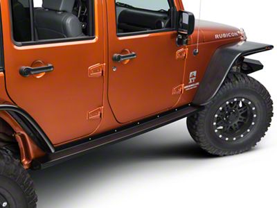 Teraflex RockGuard Rock Slider Steps (07-18 Jeep Wrangler JK 4-Door)