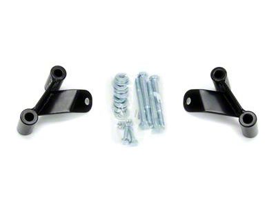Teraflex Rear Shock Offset Extension; Pair (07-18 Jeep Wrangler JK)
