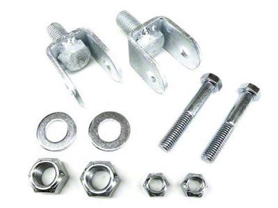 Teraflex Shock Stem Eliminator Kit; Front Upper (87-06 Jeep Wrangler YJ & TJ)