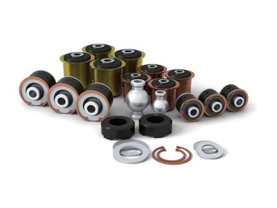 Teraflex Short Control Arm Joint Complete Rebuild Kit; All 8 Arms (07-18 Jeep Wrangler JK)