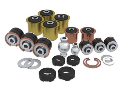 Teraflex Short Control Arm Joint Rebuild Kit; 8 Arms (97-06 Jeep Wrangler TJ)