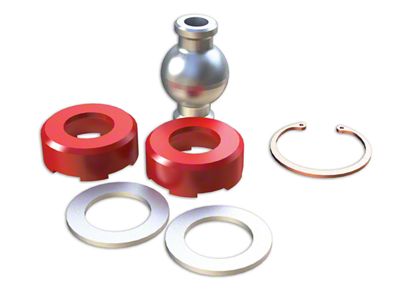 Teraflex Small Rear Upper Long Adjustable Control Arm Joint Rebuild Kit; Frame End (07-18 Jeep Wrangler JK)
