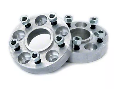 4x 5x4.5 To 5x5 Wheel Adapters – 1.25" Thick, Forged, Blue Anodized For Jeep Cherokee & Wrangler