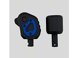Teton Workshop Transmission and Transfer Case Shift Knob Set; Blue (20-25 Jeep Gladiator JT w/ Automatic Transmission)