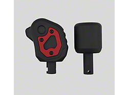 Teton Workshop Transmission and Transfer Case Shift Knob Set; Red (20-25 Jeep Gladiator JT w/ Automatic Transmission)