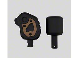 Teton Workshop Transmission and Transfer Case Shift Knob Set; FDE (18-25 Jeep Wrangler JL w/ Automatic Transmission)
