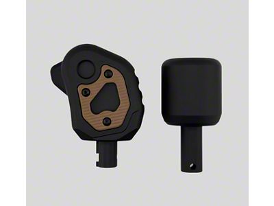 Teton Workshop Transmission and Transfer Case Shift Knob Set; FDE (18-25 Jeep Wrangler JL w/ Automatic Transmission)