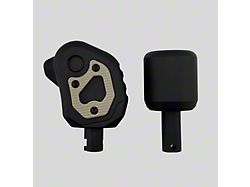 Teton Workshop Transmission and Transfer Case Shift Knob Set; Tan (18-25 Jeep Wrangler JL w/ Automatic Transmission)