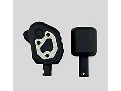 Teton Workshop Transmission and Transfer Case Shift Knob Set; White (18-25 Jeep Wrangler JL w/ Automatic Transmission)