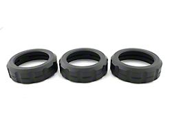 Teton Workshop Climate Knob and Mode Selector Covers; Black (24-26 Tacoma)