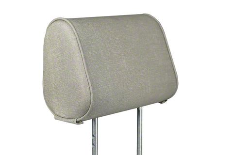 The Headrest Safe Co. Headrest Safe; Passenger Side; Light Gray; Cloth Cover (Universal; Some Adaptation May Be Required)