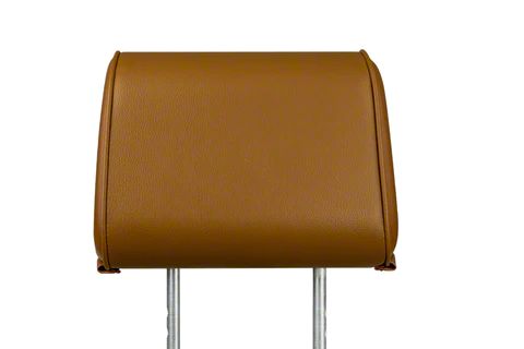 The Headrest Safe Co. Matching Companion Headrest; Driver Side; Tan; Vinyl Cover (Universal; Some Adaptation May Be Required)