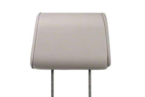 The Headrest Safe Co. Matching Companion Headrest; Driver Side; Light Gray; Vinyl Cover (Universal; Some Adaptation May Be Required)