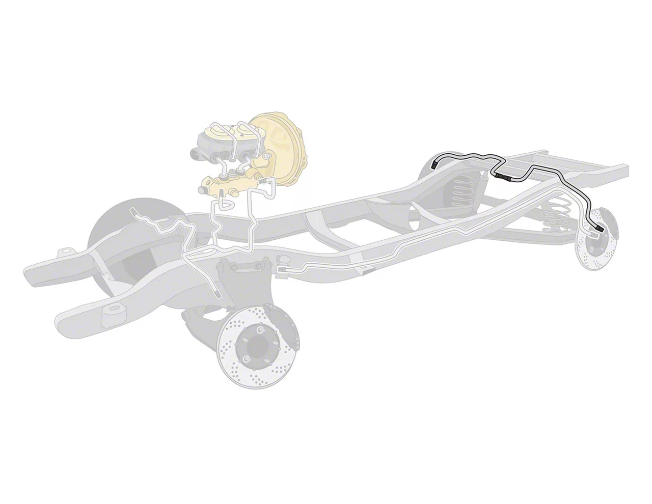 The Right Stuff Detailing PV01 Adjustable Valve - Brake & Fuel System Part For GM, Ford, Chrysler Classic Muscle Cars