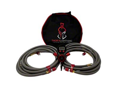 Thor's Lightning The Ultimate Setup with Apex RPV Lock-On Air Chuck; Candy Red (20-25 Jeep Gladiator JT)
