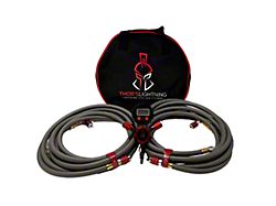 Thor's Lightning The Ultimate Setup with Lock-On Air Chuck; Candy Red (07-21 Tundra)