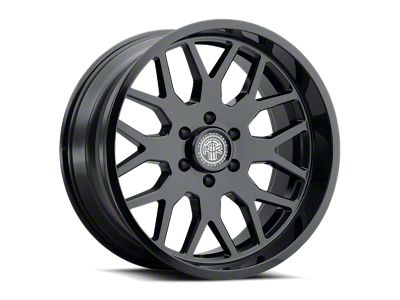 Thret Offroad Monarch Gloss Black 6-Lug Wheel; 22x10; -21mm Offset (22-25 Bronco Raptor)