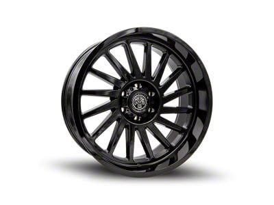 Thret Offroad Omega Gloss Black 6-Lug Wheel; 20x10; -21mm Offset (21-25 Bronco, Excluding Raptor)