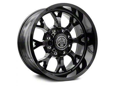Thret Offroad Viper Gloss Black 6-Lug Wheel; 20x10; -21mm Offset (22-25 Bronco Raptor)
