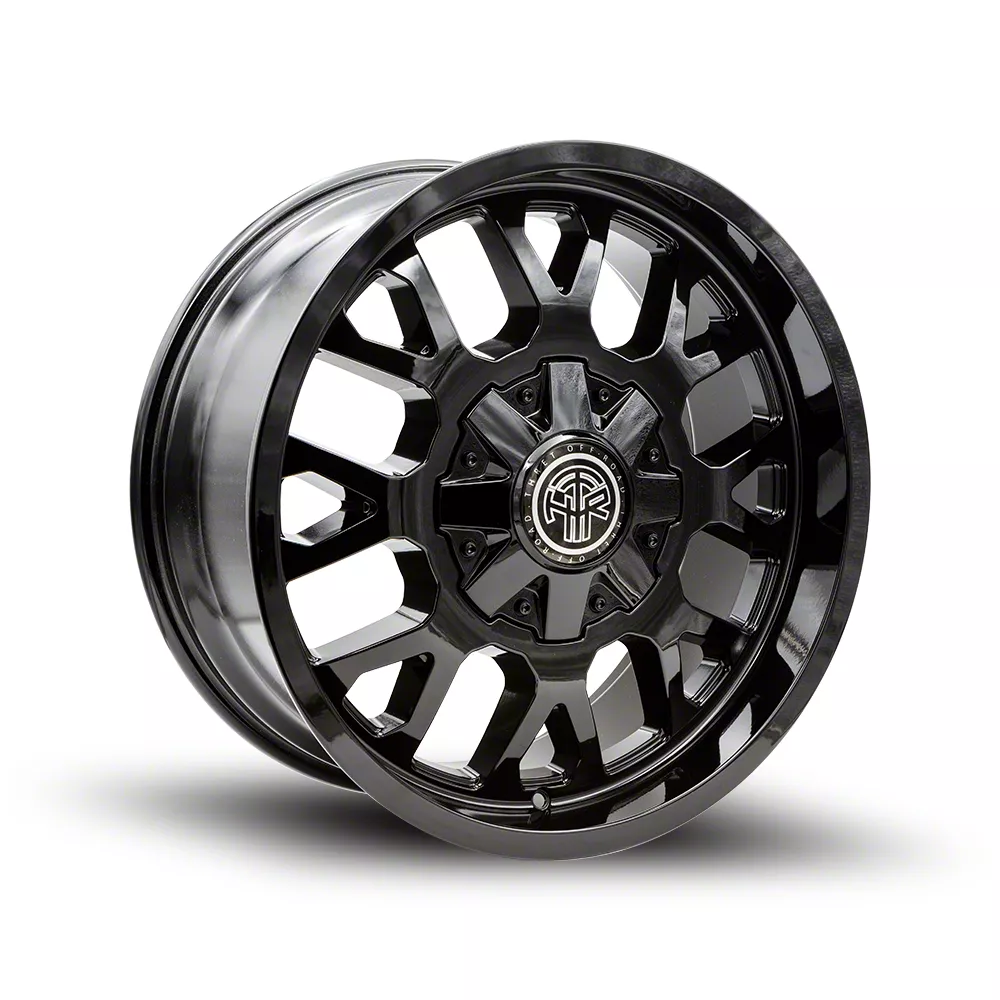 Black Rhino Bronco Diamondback Matte Black 6-Lug Wheel; 18x9 Black Rhino Bronco Diamondback Matte Black 6-Lug Wheel; 18x9