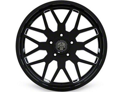 Thret Offroad Monarch Gloss Black Milled 6-Lug Wheel; 20x10; -21mm Offset (22-25 Tundra)