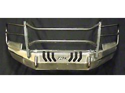 Throttle Down Kustoms Mayhem Front Bumper with Grille Guard and Quad LED Cube Light Holes; Bare Metal (05-11 Tacoma)