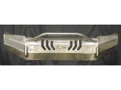 Throttle Down Kustoms Push Bar Front Bumper; Bare Metal (12-15 Tacoma)