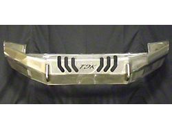 Throttle Down Kustoms Standard Front Bumper with Dual LED Cube Light Holes; Bare Metal (16-23 Tacoma)