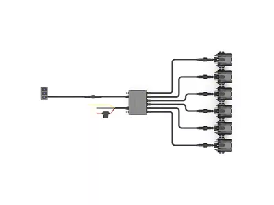 Tiny Monster Concept Pro Mini Series 2-Inch Cube LED Pod Lights; Set of 6; Driving Beam (Universal; Some Adaptation May Be Required)