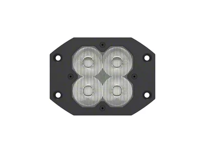 Tiny Monster Concept Pro 3-Inch Cube Light Flush Mount Bezel Kit (Universal; Some Adaptation May Be Required)