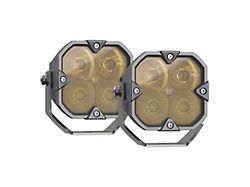 Tiny Monster Concept Pro Series 3-Inch Cube LED Pod Lights; Driving Beam (Universal; Some Adaptation May Be Required)