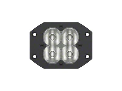 Tiny Monster Concept Pro 3-Inch Cube Light Flush Mount Bezel Kit (Universal; Some Adaptation May Be Required)