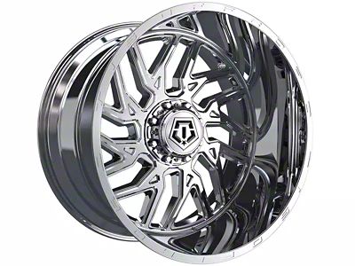 TIS 544C Chrome 6-Lug Wheel; 20x12; -44mm Offset (24-25 Tacoma)