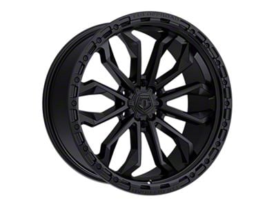 TIS 556 Satin Black 6-Lug Wheel; 22x9; 0mm Offset (22-25 Bronco Raptor)