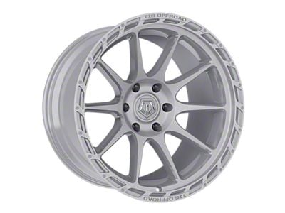 TIS 563 Silver Brushed Machined 6-Lug Wheel; 18x9; 0mm Offset (21-25 Bronco, Excluding Raptor)