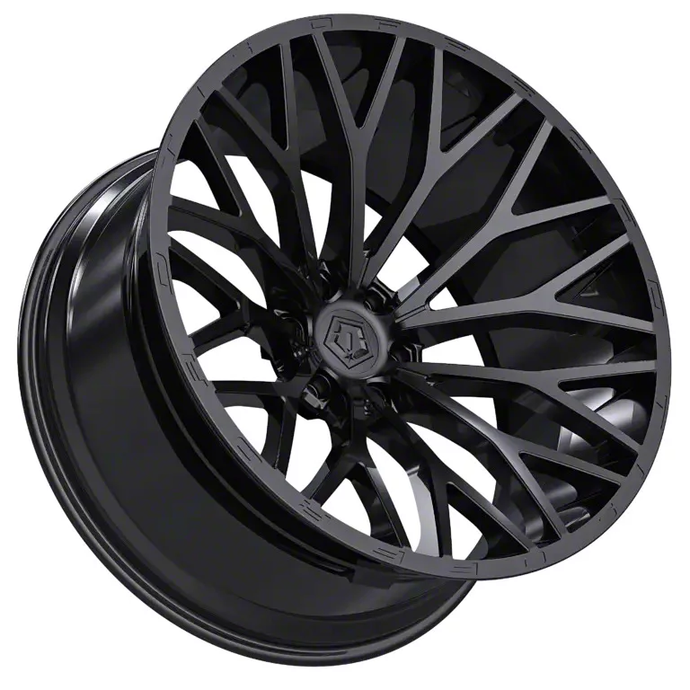 XF Offroad Jeep Grand Cherokee XF-238 Gloss Black and Red