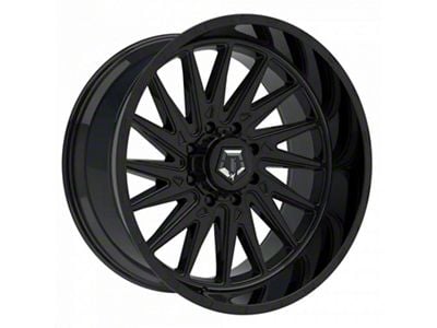 TIS 547 Gloss Black Wheel; 20x10; -19mm Offset (93-98 Jeep Grand Cherokee ZJ)
