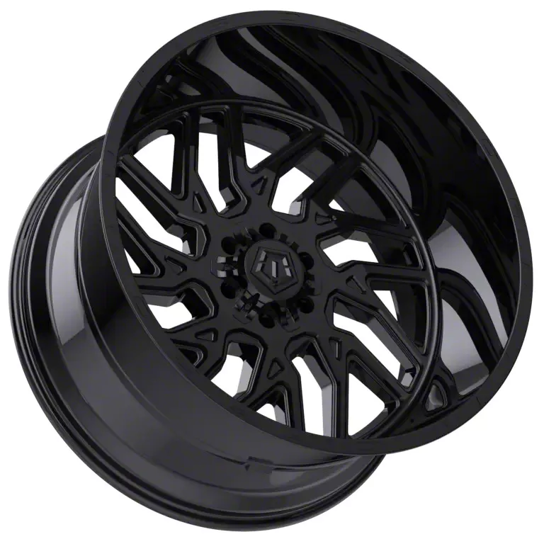 XF Offroad Jeep Wrangler XF-237 Gloss Black and Milled Wheel XF Offroad Jeep Wrangler XF-237 Gloss Black and Milled Wheel