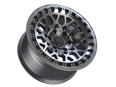 TIS 555 Satin Anthracite Wheel; 18x9; 1mm Offset (18-25 Jeep Wrangler JL)