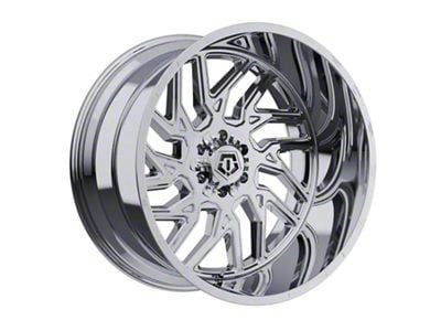 TIS 544 Chrome Wheel; 22x12; -44mm Offset (07-18 Jeep Wrangler JK)