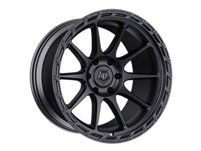 TIS 563 Satin Black 6-Lug Wheel; 17x9; 0mm Offset (24-25 Tacoma)