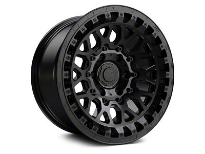 TIS 555SB Satin Black 6-Lug Wheel; 18x9; 20mm Offset (17-24 Titan)