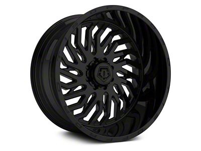 TIS 561B Gloss Black 6-Lug Wheel; 22x12; -44mm Offset (17-24 Titan)