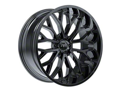 TIS 565 Gloss Black 6-Lug Wheel; 24x10; -24mm Offset (17-24 Titan)