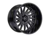 TIS 547 Gloss Black 6-Lug Wheel; 24x12; -44mm Offset (16-24 Titan XD)