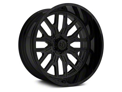 TIS 560B Gloss Black 6-Lug Wheel; 20x10; -19mm Offset (16-24 Titan XD)