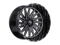 TIS 547 Gloss Black Milled 6-Lug Wheel; 22x12; -44mm Offset (22-25 Tundra)