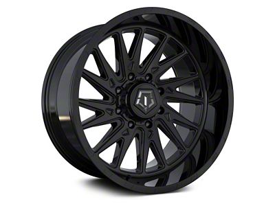 TIS 547B Gloss Black 6-Lug Wheel; 22x10; 10mm Offset (22-25 Tundra)