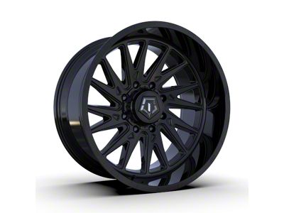 TIS 547B Gloss Black 6-Lug Wheel; 22x10; -19mm Offset (22-25 Tundra)